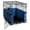 Denim Blue, variant on Pet Dreams Dog Crate Bumper - Patented Comfy Liner & Dog Tail Protector for Inside Crate, Fits iCrate Cages 18, 24, 30, 36, 42, 48 Inches Pink, Small, 24"