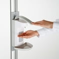 thumbnail image 3 of M&T Displays Free Standing Sanitizer Dispenser 500 mL. (16.9 oz.) without Gel for Liquid/Lotion Soap, Lotions or Hand Sanitizing Products, Manual Push Bar, 3 of 6