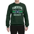 thumbnail image 2 of Wild Bobby City of Vancouver Hockey Fantasy Fan Sports Unisex Crewneck Sweatshirt, Forest Green, Large, 2 of 5