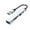 Silver, variant on Multiport Docking Station 5 in 1 USB 3.0 2.0 Card Reader for Laptop Tablet
