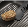 thumbnail image 2 of 5-in-1 Silicone Kitchen Utensil, Slotted Spoon, Turner, Cutting Tool, Solid Spoon and Spatula in one- Grey, 2 of 5