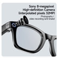 thumbnail image 4 of AI Smart Glasses with 8MP Camera, 4K Video & HD Photo, Bluetooth Audio, AI Voice Assistant, Real-Time Translation, Object Recognition, Noise-Cancel Calls, Music, Photochromic Lenses, 4 of 11