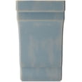 thumbnail image 2 of 5 1/4"W x 7 1/4"D x 9 1/2"H Bedford Wood Vintage Decor Bracket, Driftwood Blue, 2 of 6