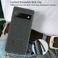 thumbnail image 4 of for Google Pixel 6 Pixel6 Case Heavy Duty Shock Absorption Kickstand Armor Case with Belt Swivel Clip Holster Cover with Screen Protector, 4 of 4