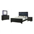 thumbnail image 2 of Penelope 4-piece Queen Bedroom Set Midnight Star and Black, 2 of 7