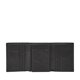 thumbnail image 2 of Cartera Fossil Neel de piel triple negra ML3869001, 2 of 5