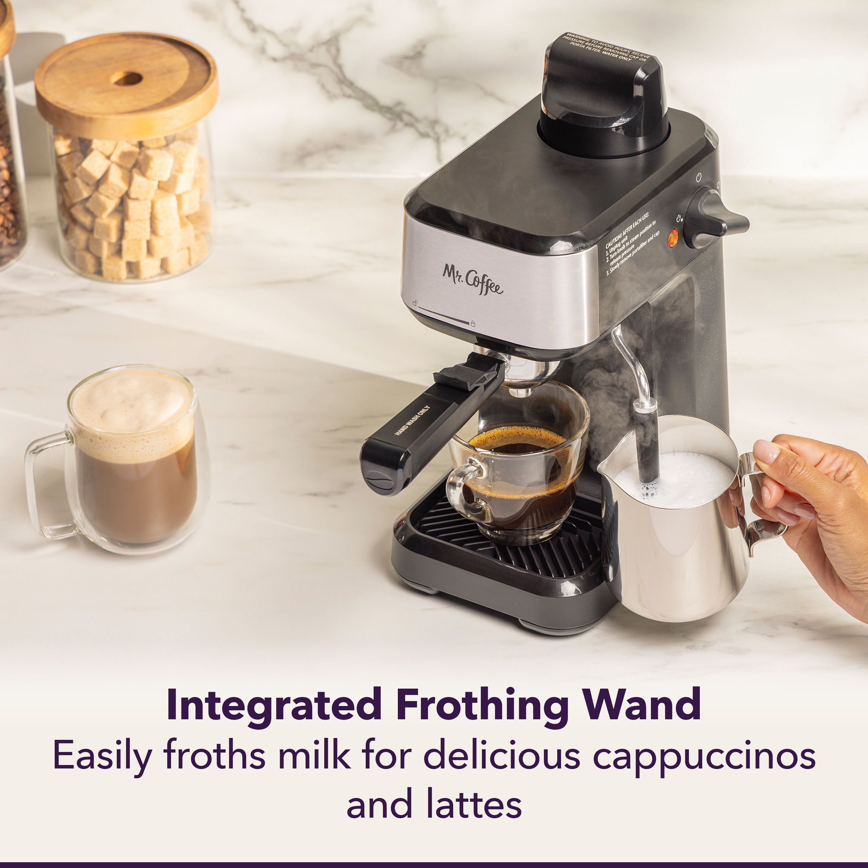 Free Shipping Mr. Coffee Steam Espresso Machine Walmart
