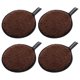 thumbnail image 1 of FELTECHELECTR 4 esponjas lavables para polvos, almohadillas de limpieza facial esponjosas para desmaquillar a niñas., 1 of 7