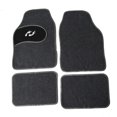 thumbnail image 1 of Alfombrillas universales NQ de gamuza 4 piezas antideslizantes PVC 250 gramos, 1 of 5
