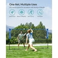 SONGMICS Badminton Net Set, Portable Sports Set for Badminton