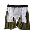 thumbnail image 5 of NAFUU Men's Shorts Breathable Multicolor Shorts With Pockets Drawstring Comfort Stretch Bottoms Shorts Men, 5 of 6