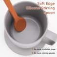 thumbnail image 2 of KIICII 2PCs Silicone Stirring Spoons for Coffee Tea, 6.85-Inch Coffee Spoons, Reusable Coffee Stirrers, Espresso Accessory, Perfect for Stirring Drinks, Food Grade, Dishwasher Safe, 2 of 8