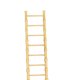 thumbnail image 4 of Miniescalera decorativa de madera para decoración del Festival de Primavera chino, miniescalera decorativa para el hogar, sala de estar, mesa, , Amarillo 11 pasos, 4 of 5