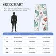thumbnail image 4 of Lsque Music Lover Dinosaur Print Men's Pajama Pants, Lounge Pant - Comfortable Home Wear,Elastic Waistband, Stylish Design-Large, 4 of 9