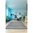 thumbnail image 2 of Couristan Afuera Histone Hadron Gray Indoor/ Outdoor Area Rug, 2'2" x 7'10" Runner, 2 of 4