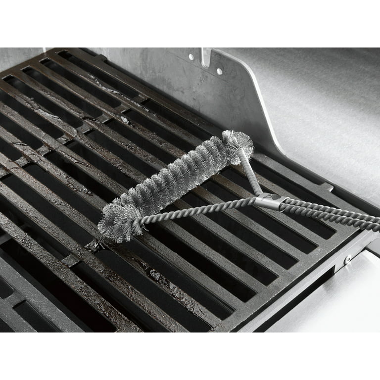 GRILLART Grill Brush and Scraper with Deluxe Handle -Safe Stainless Steel  Wire Grill Brush for Gas Infrared Charcoal Porcelain Grills - BBQ Cleaning