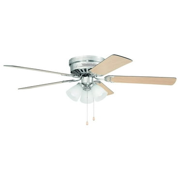 - 52" Flushmount LED Ceiling Fan with 3 lights - CC52SN5L3 (10286)