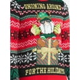 thumbnail image 4 of Jollidays Men's Christmas Sweater with Drink Pocket, Sizes S-3XL, 4 of 5
