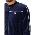 thumbnail image 4 of Fila Fonzo Velour Track Jacket, Blue, 4 of 5