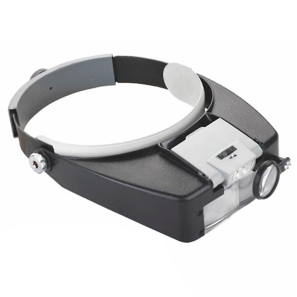Gafas de aumento TANGJMXG con diadema 1,5X 3X 8,5X 10X con luces LED