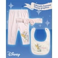 thumbnail image 5 of Disney Newborn Baby Layette Set - 6 Piece Disney Bodysuit Coveralls Sweatpants, Hat, Gift Bag (0-6M), 5 of 7