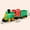 Green Locomotive, variant on Christmas Sound and Light Steam Spray Train Model Electric Retro Car Vehicle Construction Truck Toys for Children Xmas Gift