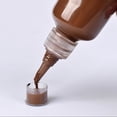 thumbnail image 2 of 100Pcs/Set Tattoo Cups Disposable Safe Plastic Tattoo Color Caps for Personal Use, 2 of 8