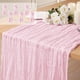 thumbnail image 1 of Camino de Mesa KEEPSHOWING de Gasa 3 m x 90 cm para Fiesta de Boda, 1 of 7