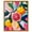 Gold Frame, variant on Juicy Paradox I Canvas Colorful Floral Art by Art Remedy, Silver Frame, 36 x 45