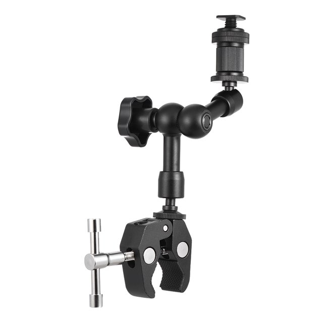 Alicate de brazo articulado ajustable con montaje de abrazadera súper de brazo de fricción de 7 pulgadas