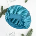 thumbnail image 2 of D-GROEE Satin Bonnet Satin Bonnet,Hair Bonnets for Curly Hair Sleeping for Women Satin Sleep Cap, Sleep Bonnets for Men Curly Hair,Satin Bonnet with Elastic Soft Band Big Bonnet, 2 of 6