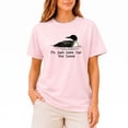 thumbnail image 4 of I'm Just Here For The Loons T-Shirt – Birdwatching Humor Theme – Casual Enthusiast Wear, 4 of 6