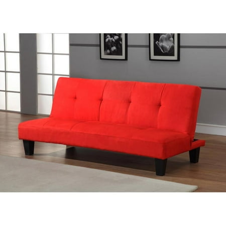 Inroom Designs Klik Klak Convertible Sofa Red