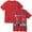 Red, variant on Livingston A Hometown Odyssey 2025 Tour Merch Cotton T-Shirt Women Men Casual Crewneck Short Sleeve Tee