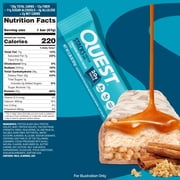 Quest Stacks Protein Bars, Cinnamon Brown Sugar, 20g of Protein, 4 Count