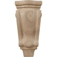 thumbnail image 2 of Ekena Millwork 4 3/4"W x 1 3/4"D x 10"H Small Traditional Pilaster Wood Corbel, Mahogany, 2 of 4