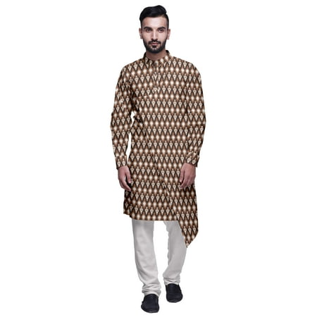 

Atasi Cotton Long Kurta Pajama Set For Men Designer Casual Kurta Pajama Clothing