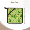thumbnail image 3 of Pofeuu Green Avocado Print Silicone Trivet Mats,Silicone Hot Pads for Kitchen, Silicone Trivets for Hot Pots and Pans, Silicone Hot Pad, 3 of 8