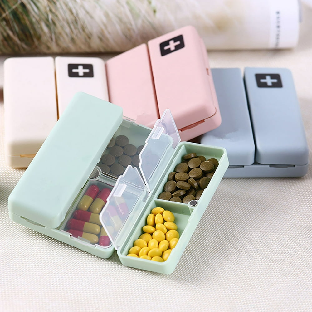 Windfall Weekly 7 Day Pill Organizer, Large Daily Pill Cases Pill Box