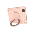 thumbnail image 2 of for iPad Pro 11 Inch 5th Generation 2024 Hybrid Kids Case with Stand & Pencil Holder, Luxury PC + Silicone Heavy Duty Protection Shockproof Rugged Case Cover for iPad Pro 11 2024 - Rosegold, 2 of 5
