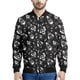 thumbnail image 3 of Chaquetas estilo bombardero con estampado 3D de dibujos animados de estilo hip hop de la calle Harajuku, abrigo de manga larga para hombres, mujeres y niños, chaqueta de vuelo de gran tamaño, 3 of 5
