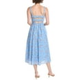 thumbnail image 2 of Endless Rose womens  Floral Print Midi Dress, l, Blue, 2 of 3