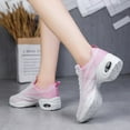 thumbnail image 6 of Women's Sneakers Sports Jazz Shoes for Women Athletic Dance Training Footwear with Air Cushion Design and Lace Closure Fitness Sneakers, 6 of 9