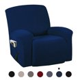 thumbnail image 1 of Washable Thickened Armchair Wing Chair Slipcover Recliner Chair Slip Cover Stretch Sofa Protector w/ Pocket, 1 of 4