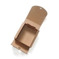 thumbnail image 1 of Toystoory 20 piezas caja de embalaje de dulces Mini caja de papel Kraft clásica contenedor bolsas dulces regalos de Festival evento de Almacenamiento y organización del hogar Caqui/S11.5*11.5*5cm, 1 of 6