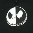 thumbnail image 2 of The Nightmare Before Christmas Men's Jack Skellington Split Face Adult Pullover Sweatshirt Hoodie, 2 of 4