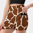 thumbnail image 2 of Giraffe Animal Print Africa And Safari Style Skirts Woman Fashion 2025 Pant Skirt Mini Skirts Office Short Skirt Giraffe Animal, 2 of 7