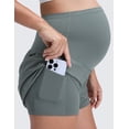 thumbnail image 4 of CRZ YOGA Lightweight Maternity Workout Shorts 3'' Soft Athletic Casual Womens Pregnancy with Liner Pockets, 4 of 5