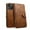 Brown, variant on Vintage Wallet Case for iPhone 15 Designed with Card Slots Cash Holder Retro Button Flip Cover, Luxury PU Leather Kickstand Soft Silicone Shockproof Case for iPhone 15, Blue
