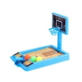 thumbnail image 2 of HILABEE Desktop Table Basketball Games Basketball Finger Sport Game Developmental Table Blue, 2 of 9